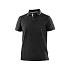 Polokošile CXS HENRY, pánské, krátký rukáv, černo-bílá, vel. 2XL