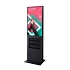 Digitální totem Smart Line s Kapsou 6 x A4 s dotykovou obrazovkou, černá