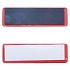 Informační štítky na regály Manutan Expert, magnetické, 100 x 30 mm, 100 ks, červené