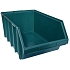 Plastový box zelený - délka 70 cm, objem 90 l, bez přepážky