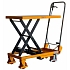 Mobilní zvedací hydraulický stůl Lift, do 150 kg, deska 70 x 45 cm