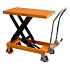 Mobilní zvedací hydraulický stůl Lift, do 500 kg, deska 85 x 50 cm