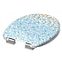 WC prkénko Schütte, soft close, Mosaik Blau-Orange