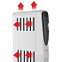 Olejový radiátor Tuareg White and Brown, bílá, 1 500 W