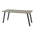 Kancelářský stůl Viva Standard, 200 x 80 x 75 cm, rovné provedení, podnoží antracit, dub oyster