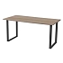Kancelářský stůl Viva Square, 140 x 80 x 75 cm, rovné provedení, podnoží antracit, dub sonoma