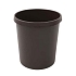 Kulatý odpadkový koš 18 l hnědý