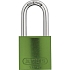 Bezpečnostní visací zámek Abus 72/40HB40 KD, rozdílný klíč, zelený