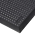 Protiúnavová antistatická rohož Skystep™ s bublinkovým povrchem, černá, 60 x 90 x 1,3 cm