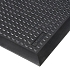 Protiúnavová rohož Skystep™ Nitrile s bublinkovým povrchem, černá, 60 x 90 x 1,3 cm