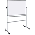 Přenosná otočná tabule Bi-Office, plocha pro psaní smaltovaná, 100x 200 cm