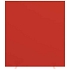 Textilní oboustranný paraván EasyScreen, 160 x 174 cm, červený