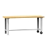 Mobilní dílenský stůl MPS4-815M, 1500 x 800 x 880 mm, MULTIPLEX, šedá