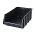 Plastový box Modul box 4.1. 19 x 31 x 49 cm, černý