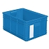 Barevná plastová přepravka PS (85 l), modrá