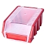 Plastový box Ergobox 2 Plus 7,5 x 16,1 x 11,6 cm, červený