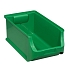 Plastový box Allit Profiplus Box, 15 x 20,5 x 35,5 cm, zelený