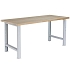 Dílenský stůl Weld, 84 x 170 x 80 cm, šedý