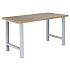 Dílenský stůl Weld, 84 x 150 x 80 cm, šedý