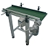 Pásový dopravník, šířka 70 mm, nosnost 10 kg/m, délka 1 m