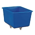 Velkoobjemový plastový kontejner s kolečky, 270 l