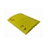 Zpomalovací práh, středový díl, 6 x 50 x 43 cm, žlutý