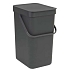 Odpadkový koš Sort&Go 12 l šedý – Brabantia