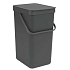 Odpadkový koš Sort&Go 16 l šedý – Brabantia