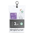 Pytle na odpadky bílé do odpadkových košů Pocket Liner 55 l (U) – Simplehuman
