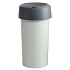 Kulatý odpadkový koš Modo 50 l šedý