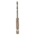 Bosch - Spirálový vrták do dřeva s šestihrannou stopkou 1/4'' 3 x 33 x 74 mm, 5 BAL