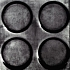 Protiskluzová rohož Dots 'n' Roll™ s penízkovým povrchem, černá, 100 x 1 000 cm