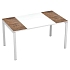 Kancelářský stůl Manutan Expert Easy Office, 140 x 80 x 75 cm, dřevo
