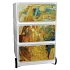 Mobilní kontejner Manutan Expert Easy Office, 3 zásuvky, 64,2 x 39 x 43,6 cm, camaieu