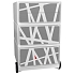 Mobilní kontejner Manutan Expert Easy Office, 4 zásuvky, 64,2 x 39 x 43,6 cm, street