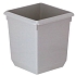 OBDÉLNÍKOVÝ PLASTOVÝ ODPADKOVÝ KOŠ 27 L ŠEDÝ