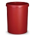 KULATÝ PLASTOVÝ ODPADKOVÝ KOŠ 45 L ČERVENÝ