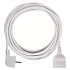 Prodlužovací kabel Emos, bílý, PVC, 1 zásuvka, 5 m