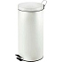 Odpadkový koš s nožním pedálem 30 l bílý