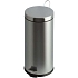 Odpadkový koš s nožním pedálem 30 l z matné nerezové oceli