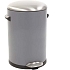 Odpadkový koš s nožním pedálem Belle Deluxe 12 l šedý – EKO
