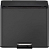 Odpadkový koš s nožním pedálem Essential Recycler Step Bin 20 + 9 l černý