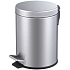 Odpadkový koš s nožním pedálem Luxe Classic 5 L matná nerezová ocel