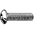 Šroub s půlkulatou hlavou s vnitřním šestihranem ISO 7380-1 Ocel Pravý Bez PU 010.9 M4X8