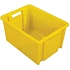 Stohovatelný plastový box NovaBac, žlutý, 18 l