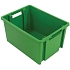 Stohovatelný plastový box NovaBac, zelený, 18 l