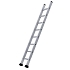 Hliníkový žebřík Basic Tubesca-Comabi, 8 příček