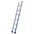 Hliníkový žebřík Platinum Single Tubesca-Comabi, 6 příček