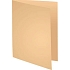 Papírové spisové desky Exacompta, 250 ks, béžové
