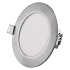 LED vestavné svítidlo Emos NEXXO, kruhové, 7 W, se změnou CCT, stříbrné